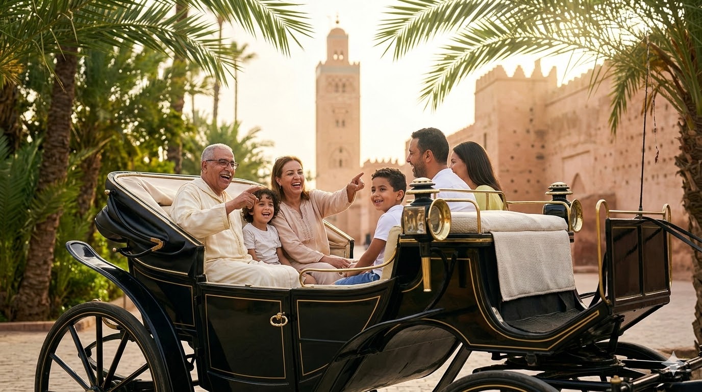 Calèche à Marrakech